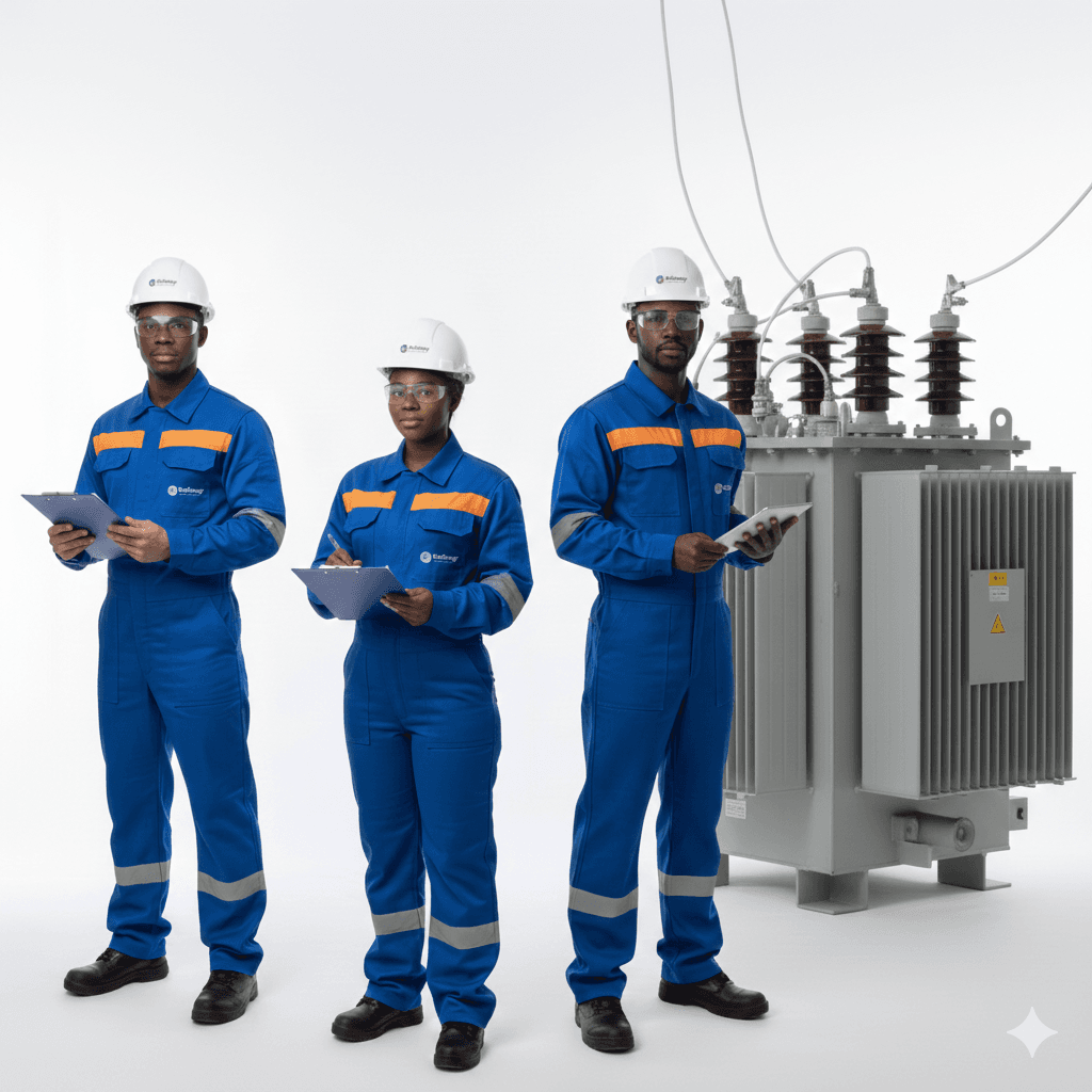 Subestação elétrica industrial